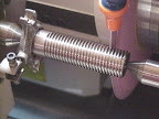 Non-round grinding application of threads and ball screws